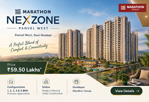 Marathon Nexzone Panvel West - Premium Apartments in Navi Mumbai