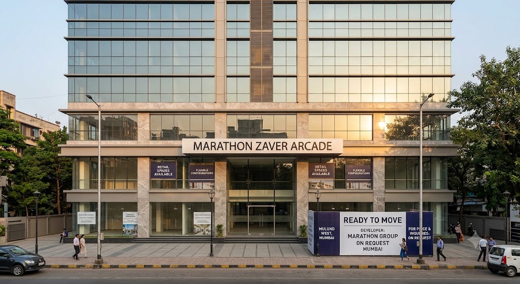 Marathon Zaver Arcade Mulund West - Premium Commercial Spaces in Mumbai